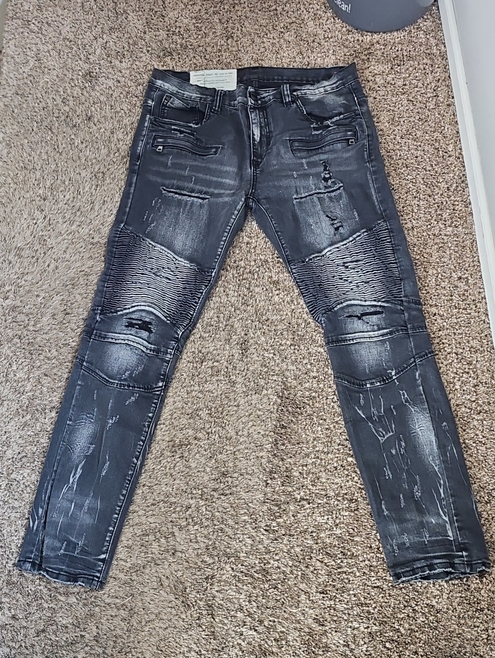 Industrial Indigo Jeans! Great Condition. Sz 34/31